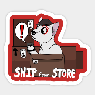 Ship From Store Sticker